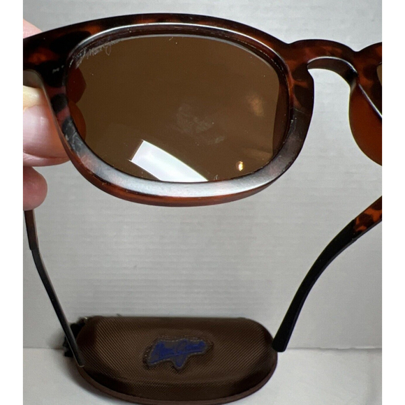Maui Jim Siren Song STG Brown Tortoise Polarized Sunglasses W/ Zipper Case NWOT - Picture 8 of 14